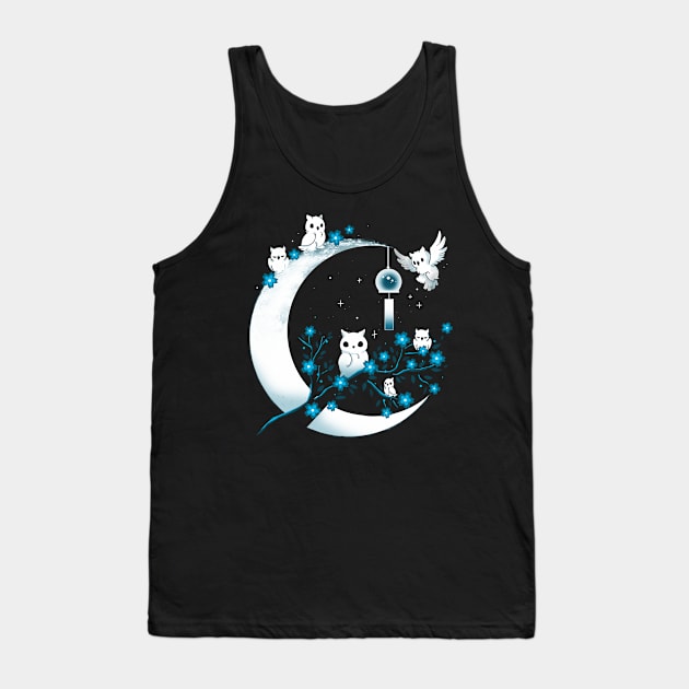 Owls Moon Tank Top by Vallina84